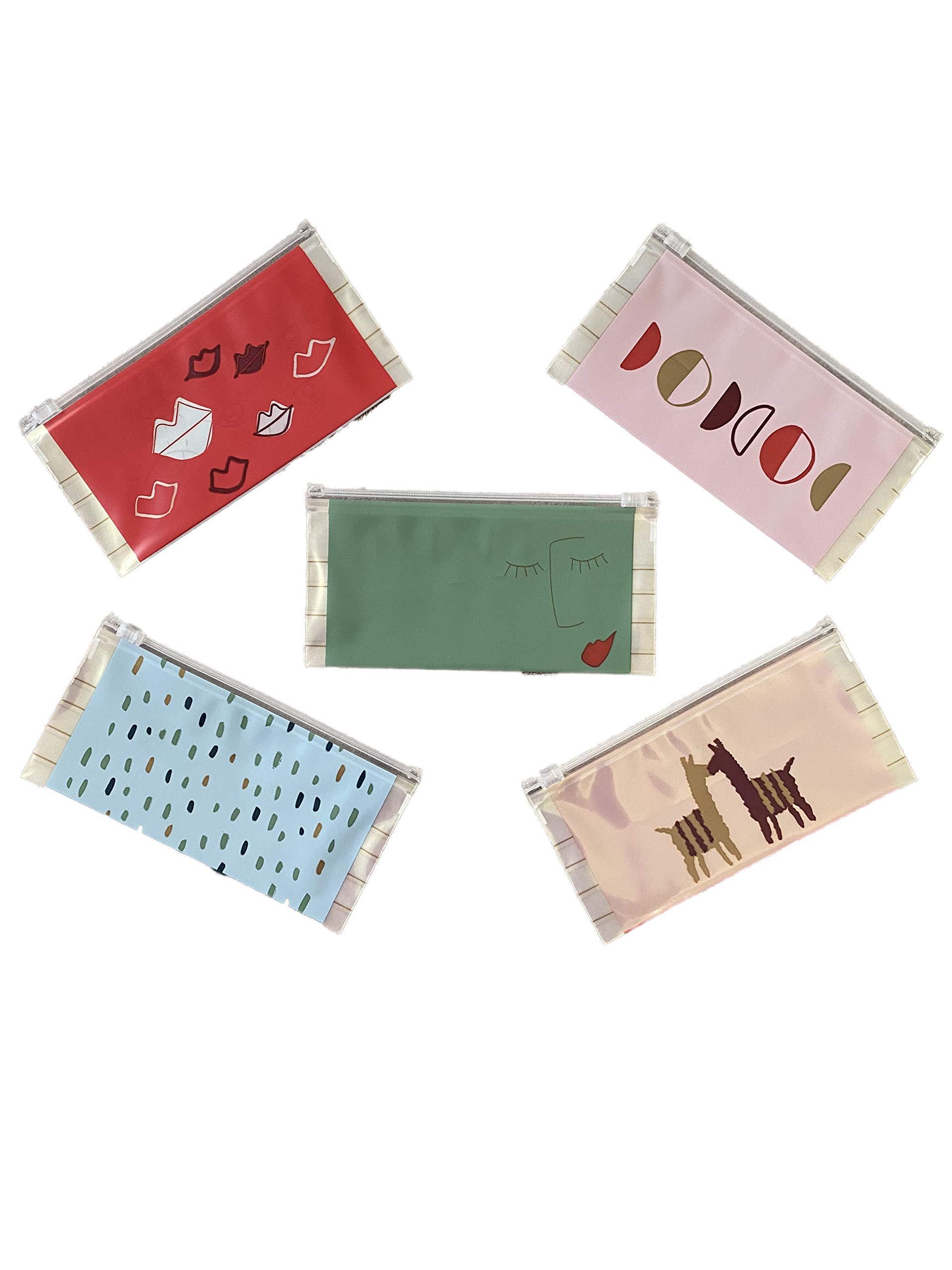 Stylish Boho Makeup and Accessory Organizer Bags - 15 Trendy Designs for Travel, Gym, Poolside, Office & Date Night - Perfect for Cosmetics, Brushes & Toiletries