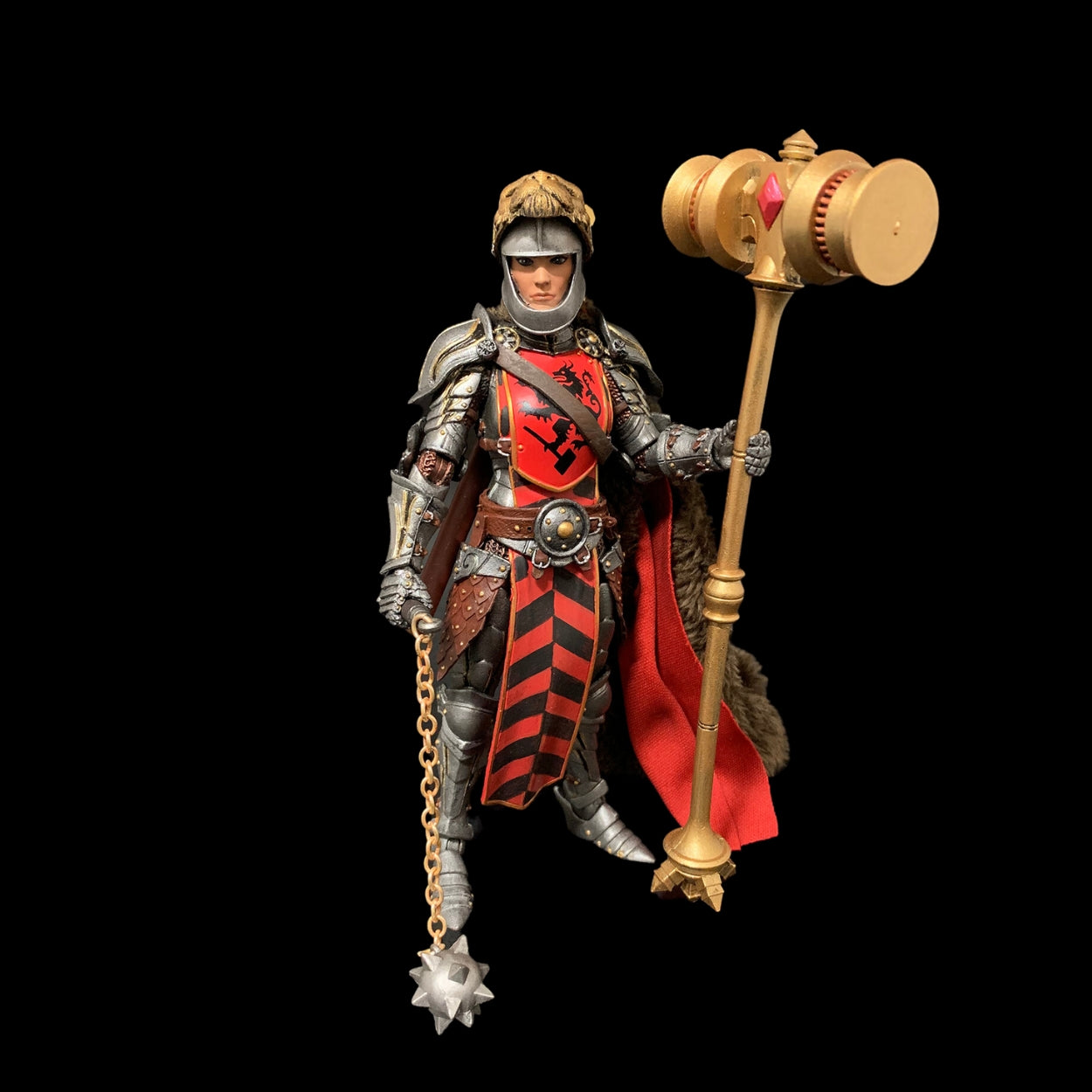 Mythic Legions: Army of Leodysseus Hadriana Action Figure - Collectible Fantasy Warrior for Display & Battle Scenes | Perfect for Collectors & Diorama Enthusiasts
