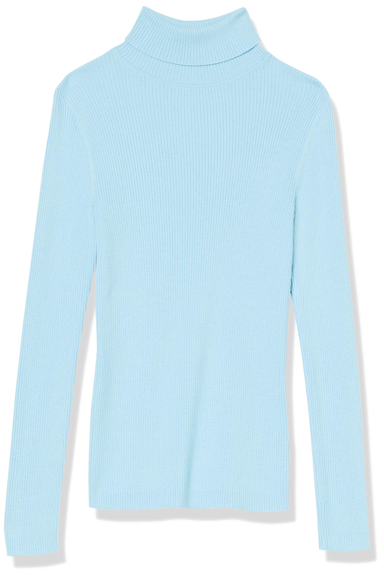 Amazon Essentials Women's Lightweight Long Sleeve Fitted Turtleneck Sweater - Soft Stretch Knit for Work, Office & Casual Wear