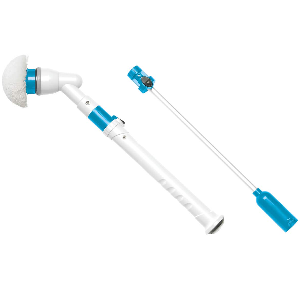 Extendable Cordless Spin Cleaner - Powerful Rechargeable Floor Scrubber for Hardwood, Tile & Carpet - Perfect for Home, Office & Pet Hair Removal