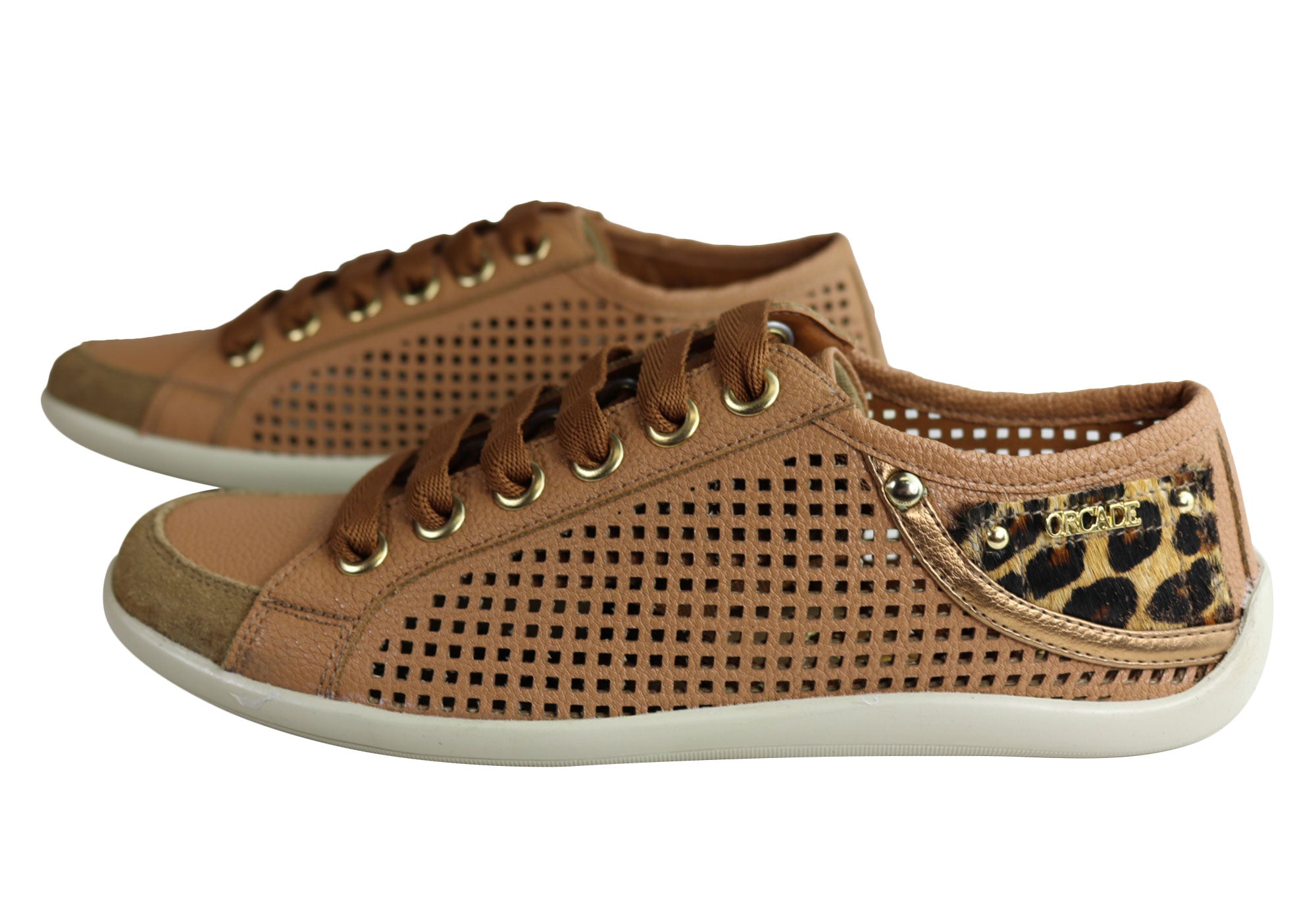 Orcade Jemma Women's Comfortable Lace-Up Casual Shoes - Breathable Walking Shoes Made in Brazil - Perfect for Work, Travel & Everyday Wear