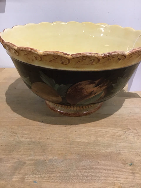 12-Piece Raymond Waites Pompeii Ceramic Bowl Set - Elegant Hand-Painted Serving Bowls for Soup, Salad, Pasta & Dessert - Perfect for Dinner Parties, Holiday Entertaining & Home Decor