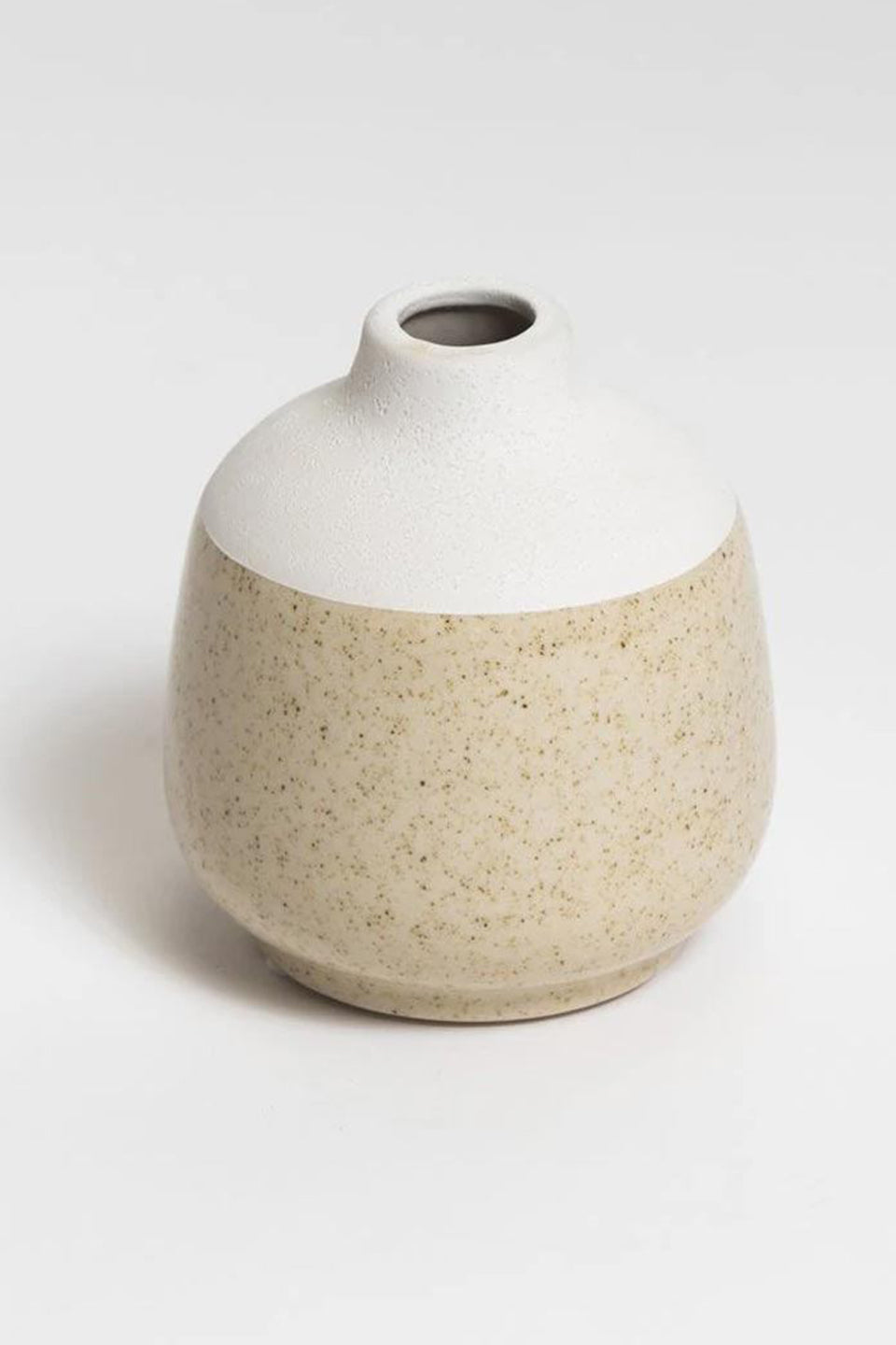 Charlie Natural Dimitris Vase - Handmade Ceramic Vase for Home Decor, Wedding Centerpiece & Boho Style Interior Design
