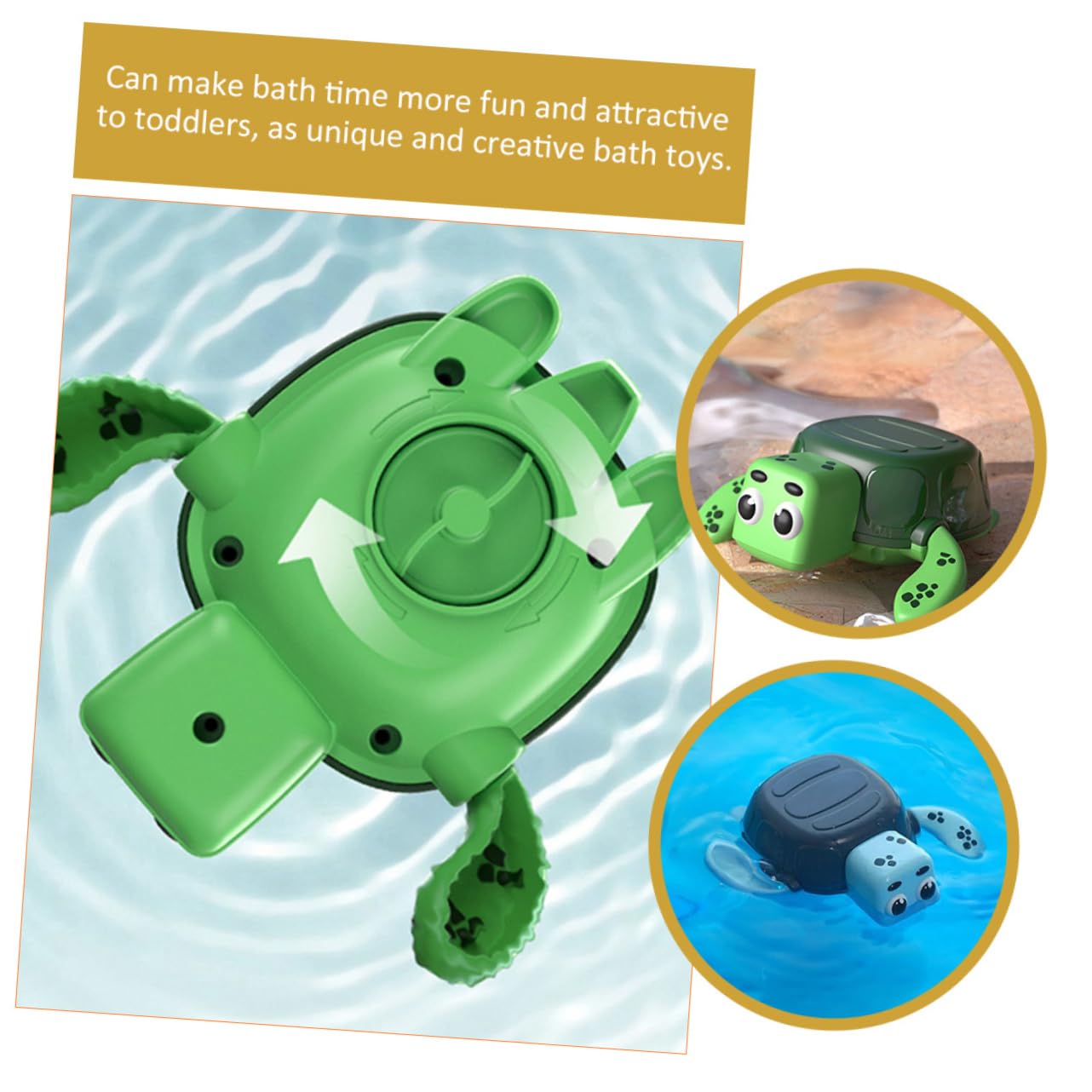 FAVOMOTO 3-Piece Kids Bath Toys Set - Fun Water Play Tub Toys for Toddlers & Babies | Bathtime, Pool & Outdoor Splash Play