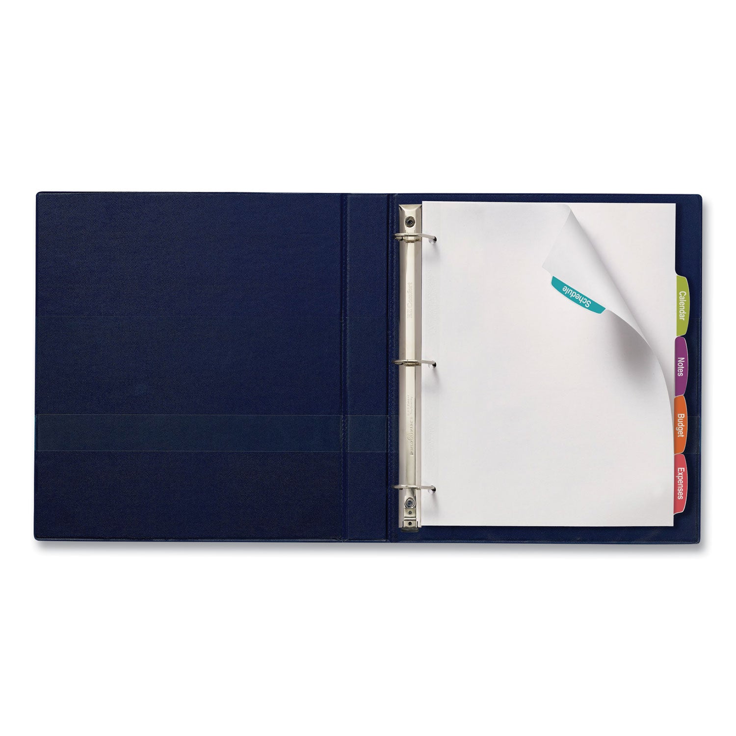 Avery Big Tab Printable White Label Dividers - 5 Tabs, 11 x 8.5 Inches, White (4 Sets) - Perfect for Office Organization, School Binders & Filing Systems