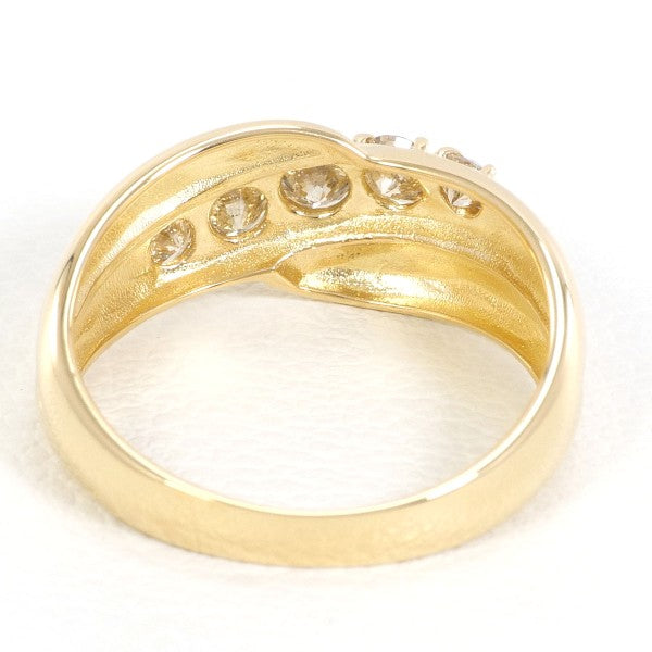 18K Yellow Gold Diamond Ring for Women - Elegant Solitaire Engagement & Wedding Band - Perfect for Proposals, Anniversaries, and Special Occasions