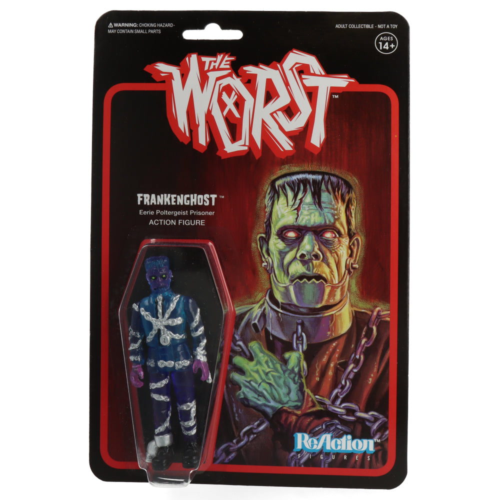 Frankenghost (Color 2) - The Worst Horror Collectible ReAction Figure - Perfect for Halloween Decor, Horror Movie Nights & Action Figure Collections