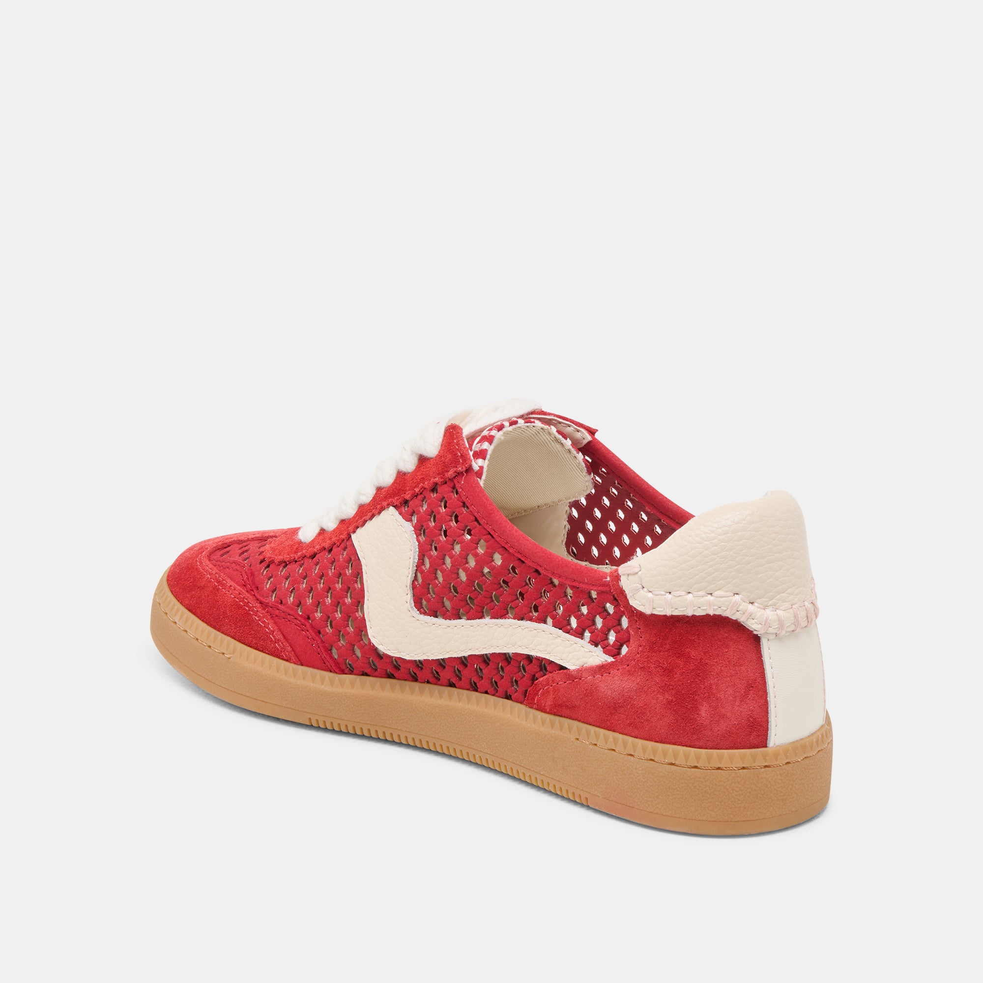 Notice Sneakers Cherry Perforated Nubuck - Stylish Comfortable Casual Shoes for Men & Women | Perfect for Walking, Running & Everyday Wear