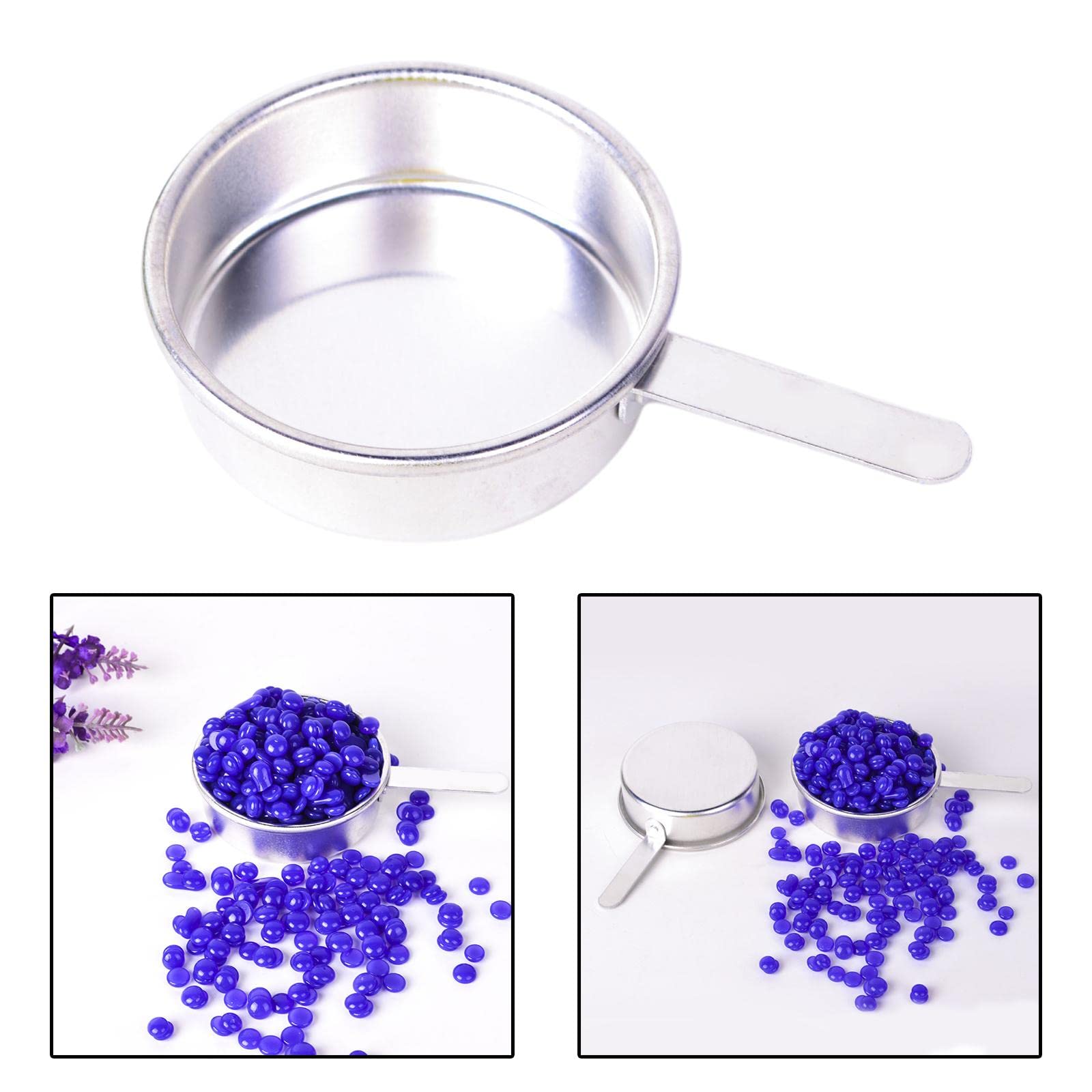 Professional Jojomis Aluminum Wax Warmer Pot - Salon Wax Heater for Depilatory Wax Beads & Hard Wax Melting | Perfect for Home & Spa Hair Removal Treatments