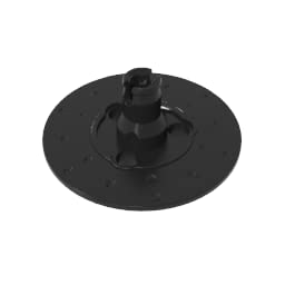 **Eske Kouri Gobricks GDS-1495 Steering Wheel Hub - 3 Pin Holes Round Design - Compatible with Lego 35189 & Major Brick Brands (100 PCS, 26 Black) - Perfect for DIY Building Blocks, Technical Parts, and Toy Car Assemblies**    *(Use Case: Ideal for custom LEGO vehicle builds, robotics projects, and creative DIY brick constructions.)*