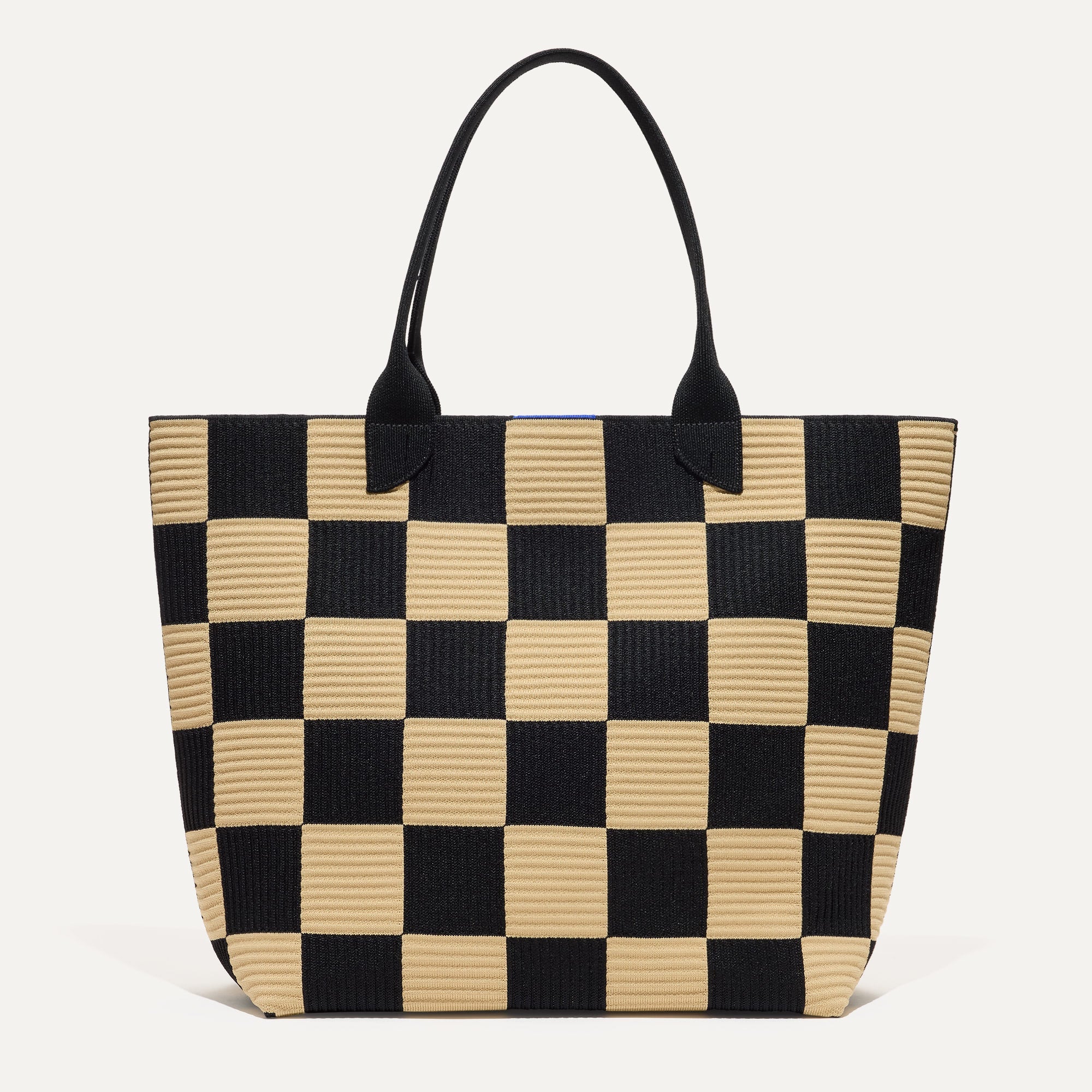 Lightweight Checker Classic Tote Bag - Stylish & Durable for Work, Travel & Shopping
