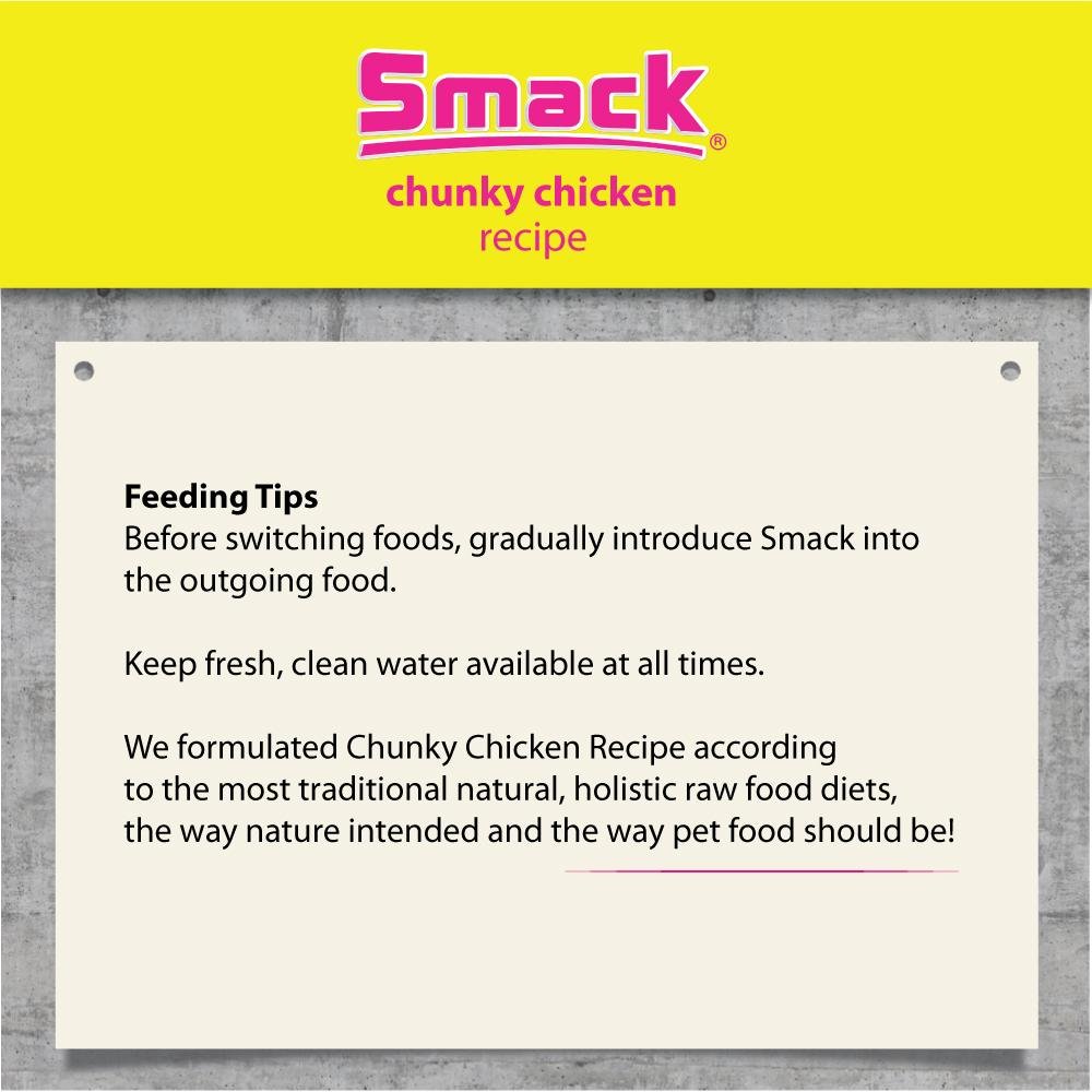 Organic Raw Dehydrated Dog Food - Grain-Free, Gluten-Free, All-Natural Chunky Chicken Recipe (8.8 oz) | Premium Raw Food for Dogs | Perfect for Sensitive Stomachs & Active Pets