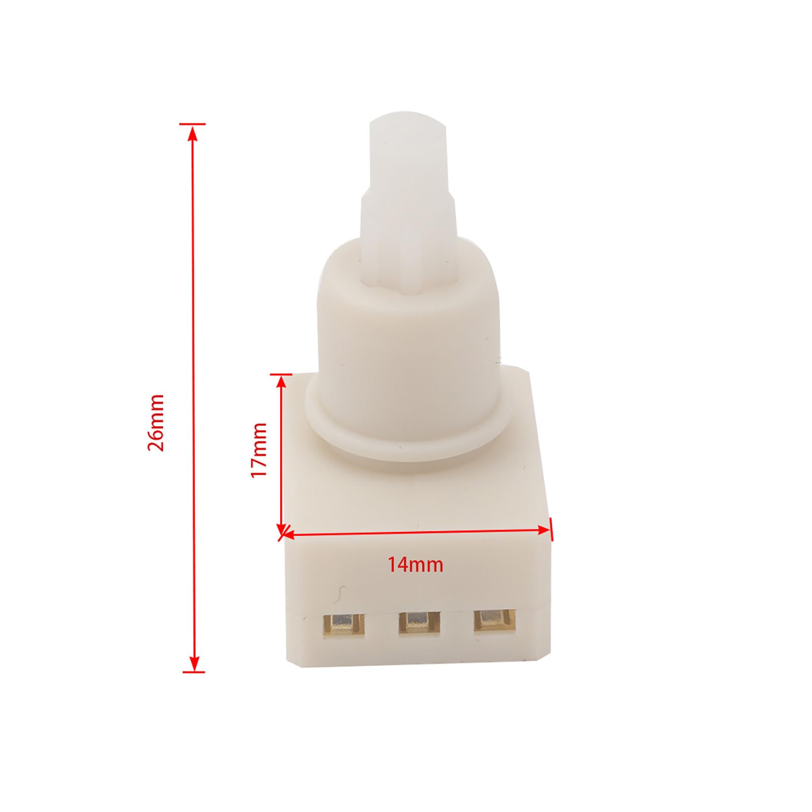 2Pcs Car Dome Lamp Switch Replacement for Honda Accord 2003-2012 - Auto Interior Light Switch 34404-SDA-A21 34404SDAA22D3 - Perfect for Night Driving & Cabin Lighting