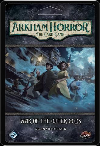 Arkham Horror Card Game: War of the Outer Gods Scenario Pack - Expansion for Cooperative Horror Board Game - Perfect for Game Nights & Lovecraftian Adventures