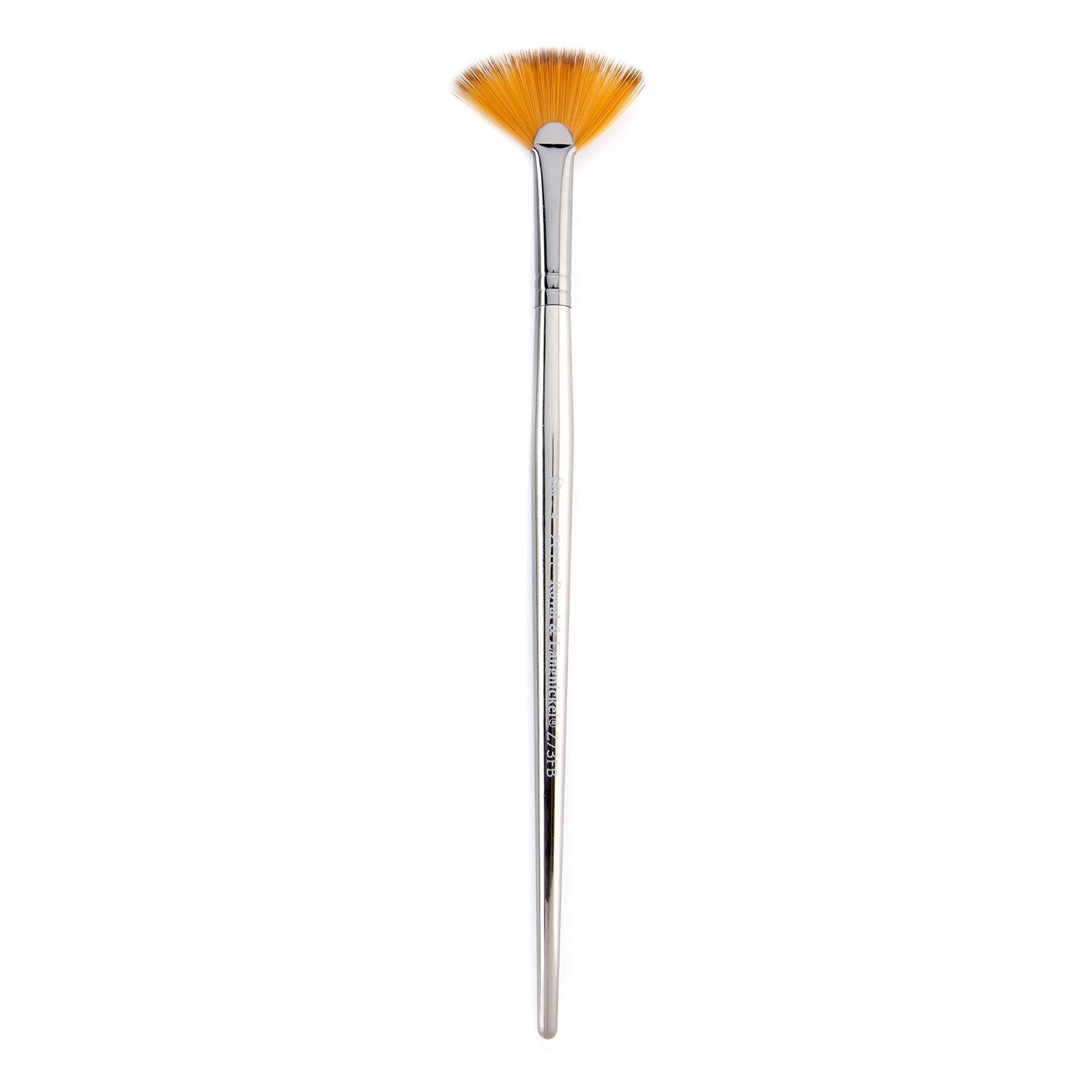 Royal & Langnickel Zen Series 73 All Media Fan Blender Brush Set of 6 - Perfect for Acrylic, Oil & Watercolor Painting - Ideal for Blending, Smoothing & Creating Soft Transitions in Artwork