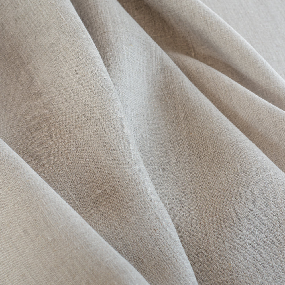 Premium 100% Natural Tuscany Linen Fabric - Soft, Breathable & Durable for Clothing, Home Decor & DIY Crafts