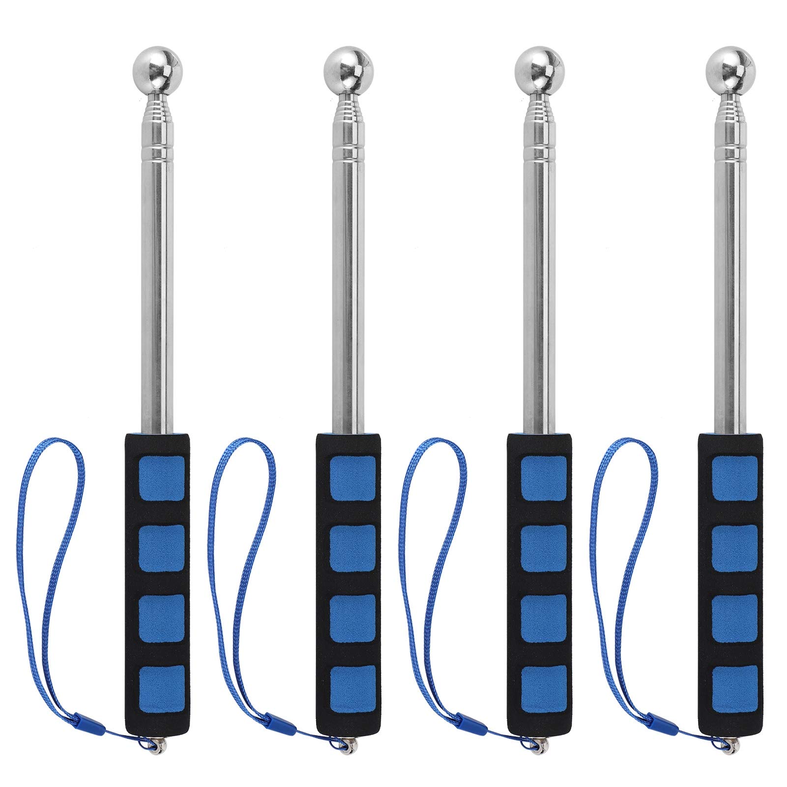 Telescopic Extension Rod Tool for Hard Tile Floors & Ceilings - Adjustable Pointer for Cement Walls - Perfect for Home Renovation, Painting, and Cleaning High Spaces