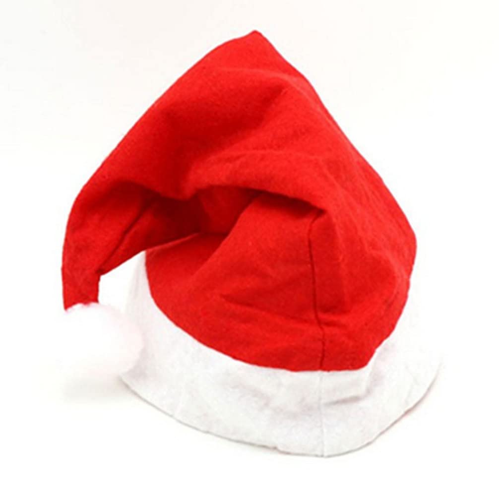 ABOOFAN 15 Pcs Christmas Party Hats - Festive Santa Claus Headdress for Kids & Adults, Thick Holiday Headwear for Xmas Celebrations, Family Gatherings & Office Parties