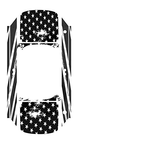 OneWheel Pint Graphics - Merica Matte Black Rail Decals & Grip Tape | Earth SURF Designs by Senge Graphics Inc | Custom Stickers for Electric Skateboard Accessories & Personalization