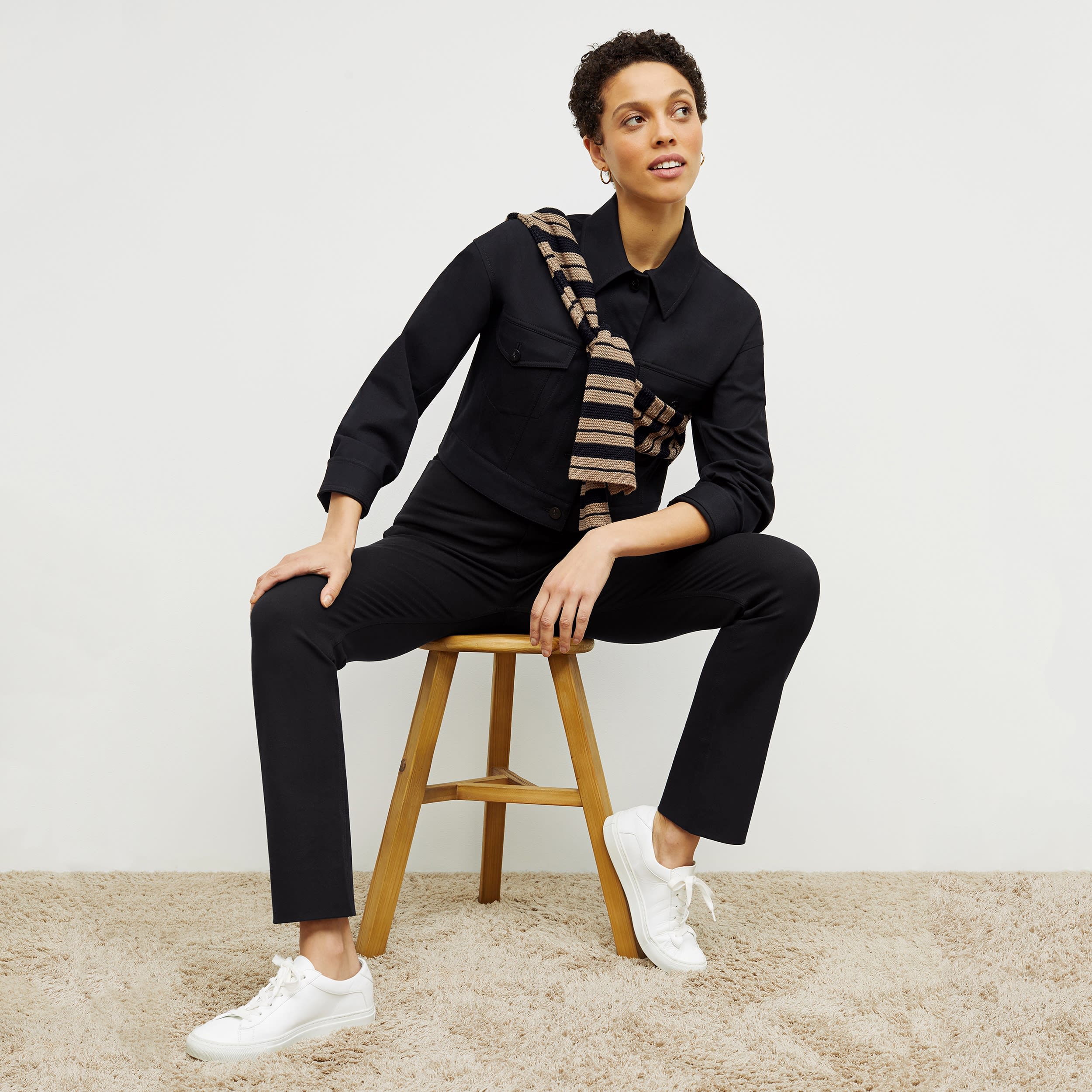 Eco-Friendly Hockley Jean - Better Than Denim, Black Women's Stretch Pants for Casual Wear & Everyday Comfort
