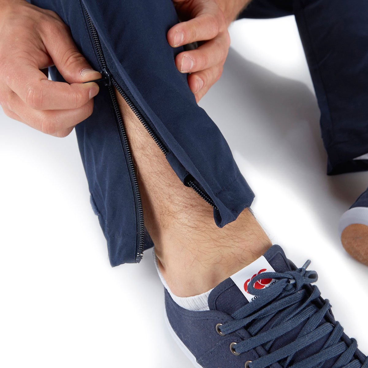 Canterbury Open Hem Stadium Pant - AW16 - Small - Navy Blue - Comfortable Athletic Pants for Running, Training & Casual Wear