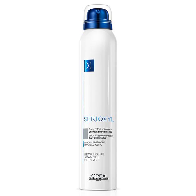 L'Oreal Professionnel Volumizing & Texturizing Hair Spray Grey 136g - Adds Volume & Body for Fine Hair - Perfect for Styling & Everyday Use