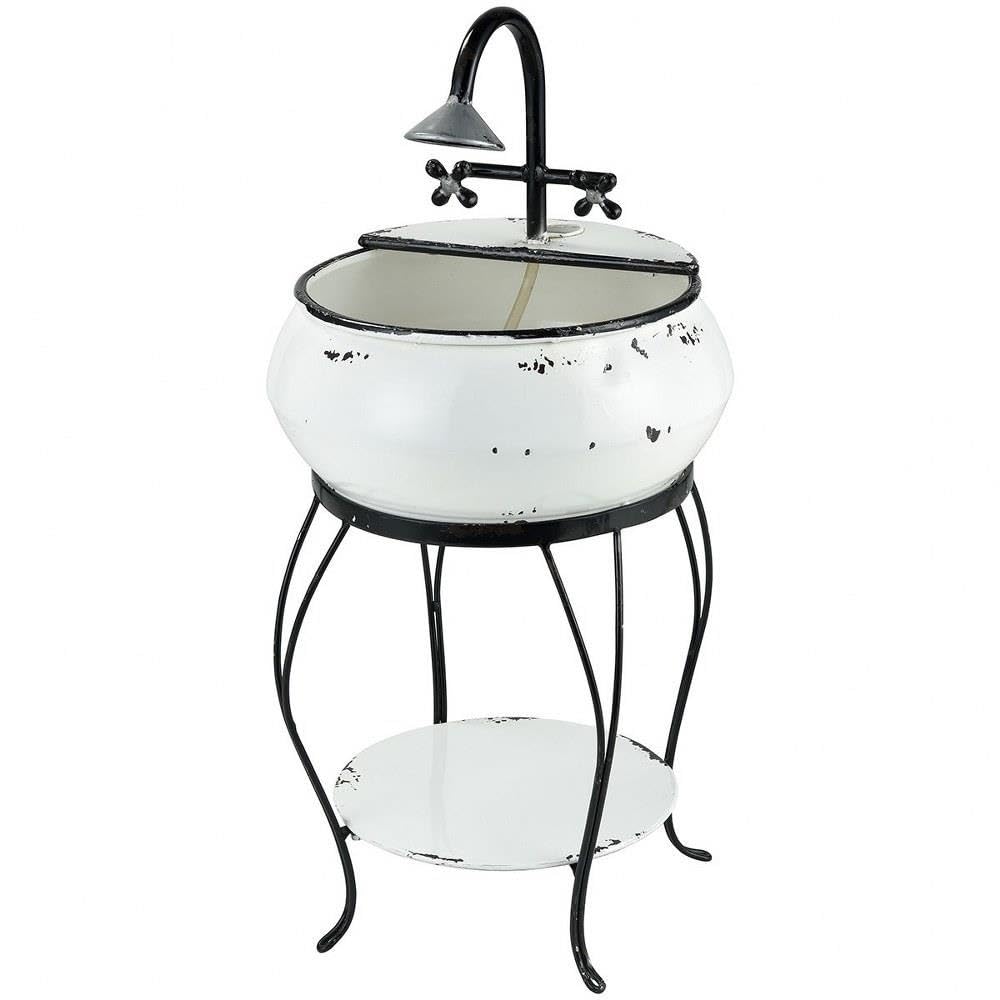 ELK Home 565571 Colonial White Outdoor Water Fountain - Decorative Garden Fountain for Patio, Yard, and Landscape Decor