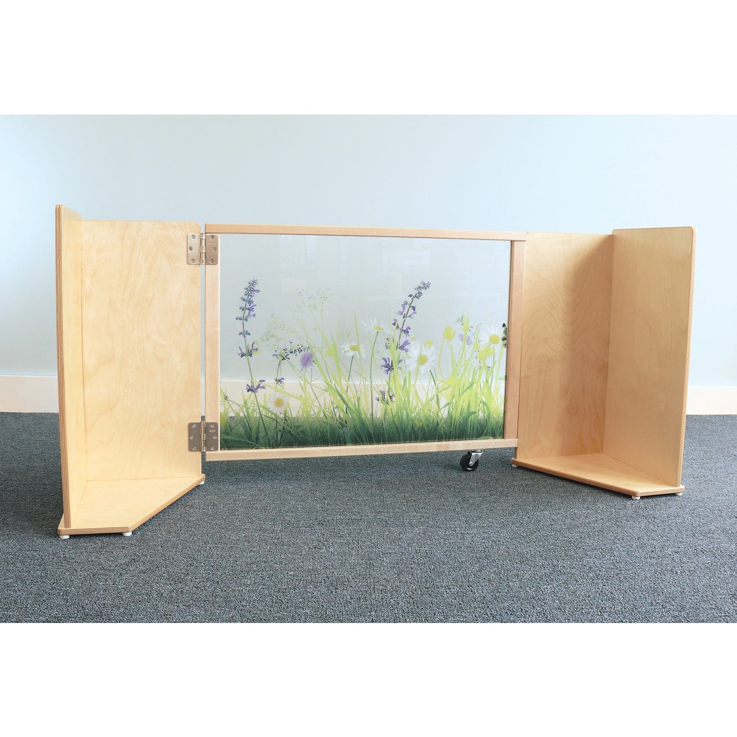 Nature View Divider Gate - Expandable Baby Safety Gate for Doorways & Stairs - Perfect for Home, Pets & Childproofing