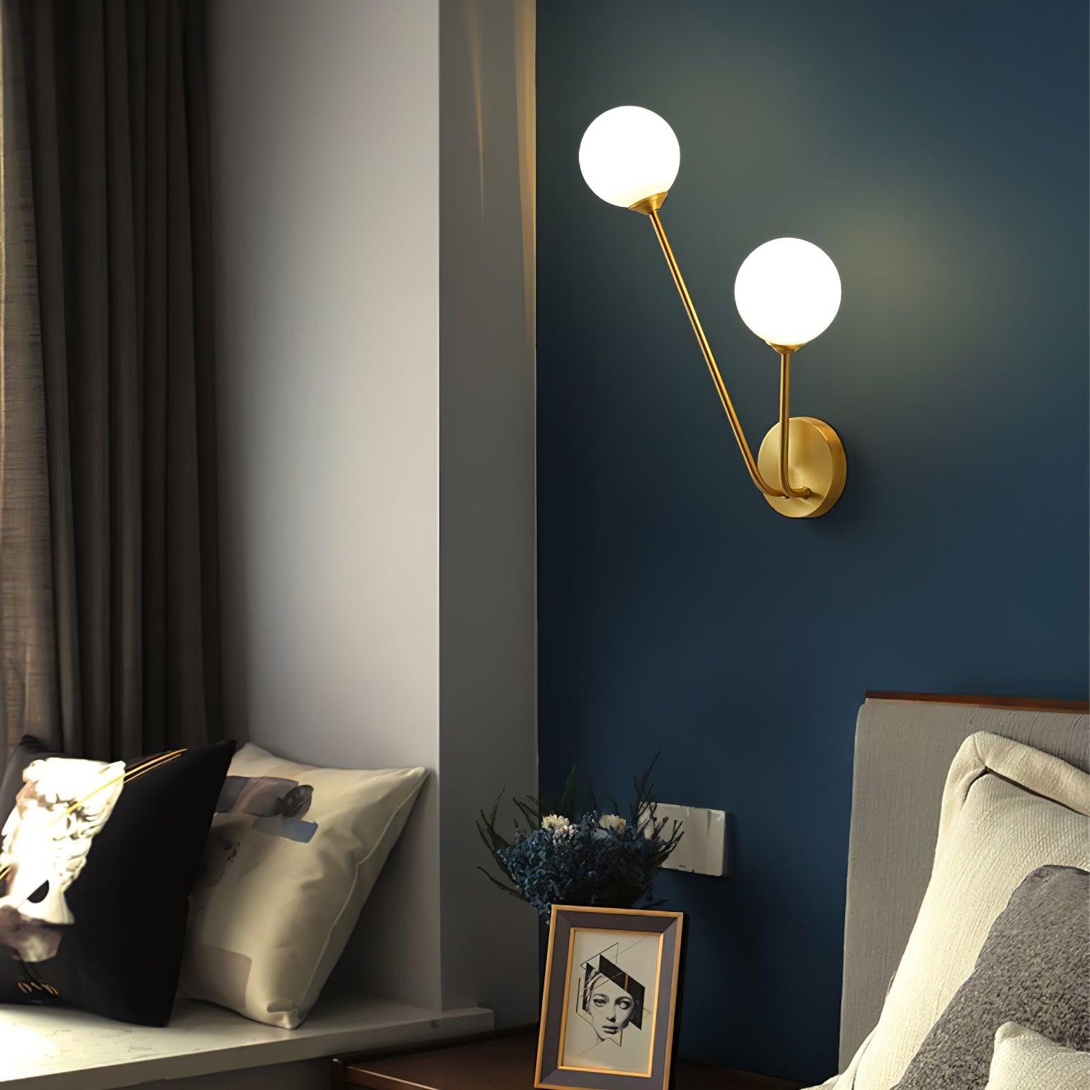 Crystal Branch Wall Light - Elegant Decorative Lighting for Living Room, Bedroom & Hallway | Perfect for Home & Office Decor