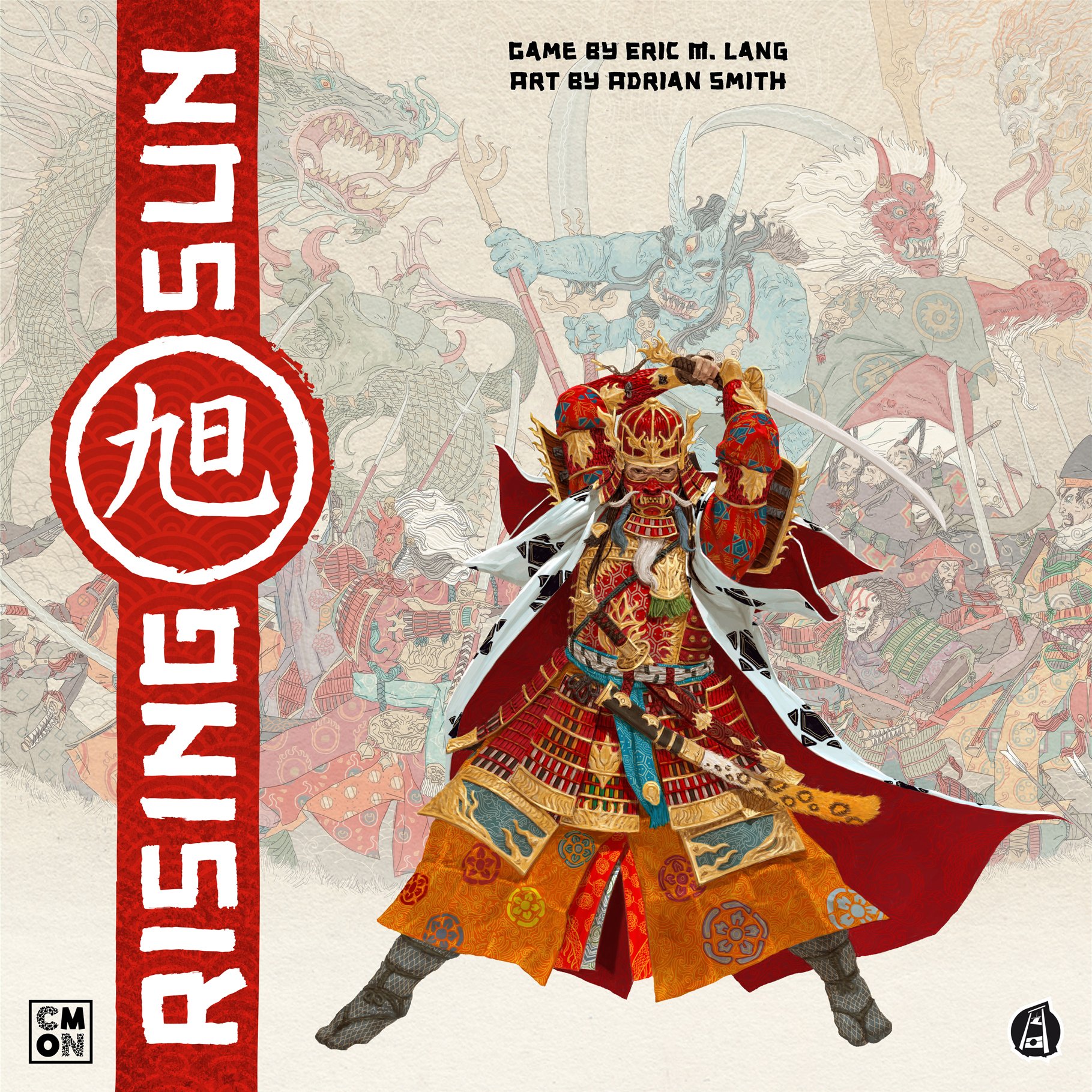 Rising Sun Board Game by CMON (RSU001) - Epic Strategy Game for Adults & Teens - Perfect for Game Nights & Parties