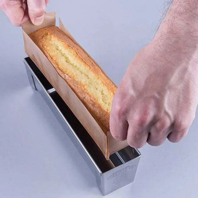 Non-Stick Long Loaf Bread Pan with Removable Ends - Perfect for Homemade Bread, Banana Bread & Pound Cake Baking (12.5 Inch) | Ideal for Kitchen, Baking Enthusiasts & Gift Giving