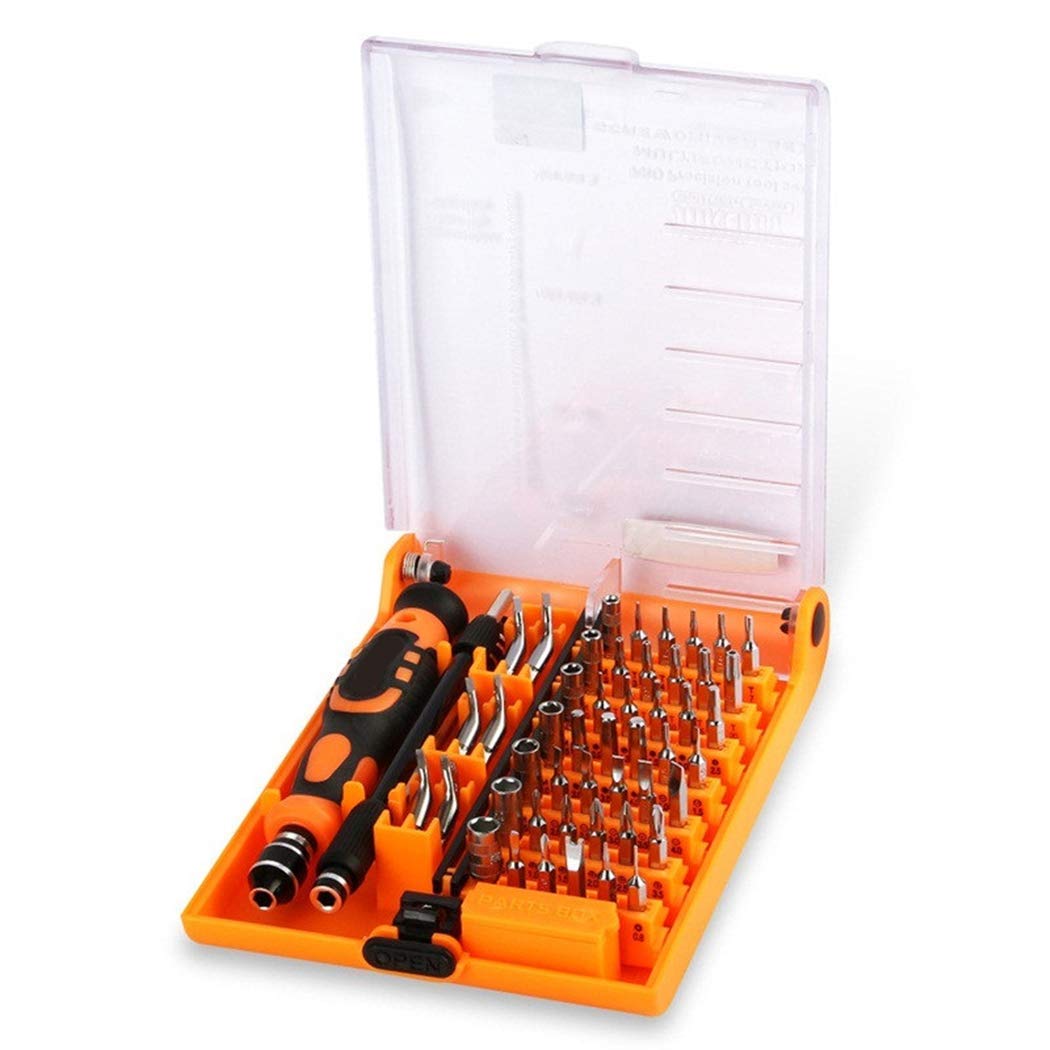 52 in 1 Precision Screwdriver Set - Professional DIY Repair Tool Kit for iPhone, Laptop, Watch, Glasses & Electronics - Magnetic Screwdriver Kit with Case & Drill Bits - Perfect for Home, Office & Tech Repairs