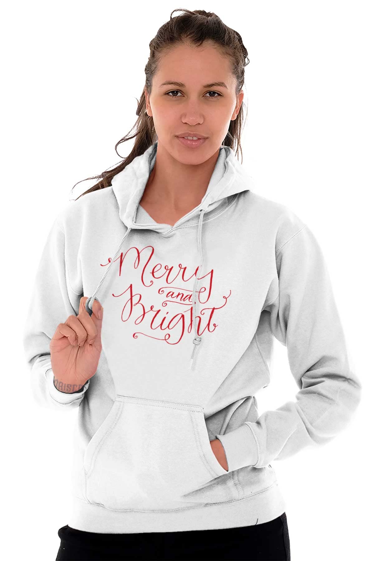 Festive Christmas Hoodie for Women - Cozy Merry Xmas Pullover Sweater with Bright Holiday Designs | Perfect for Holiday Parties, Gift Giving & Winter Outfits