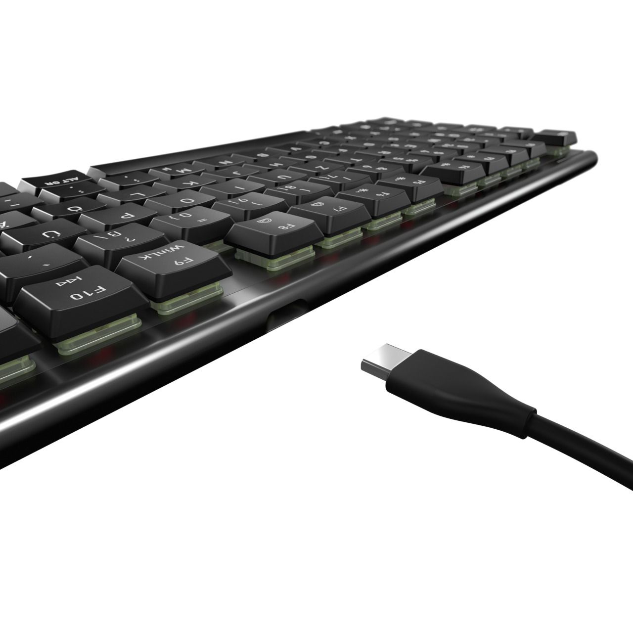 Cherry MX 10.0N Mechanical Gaming Keyboard - RGB Backlit, Wired/USB, Ergonomic Design for PC, Mac, PS5, Xbox - Perfect for Esports, Streaming & Office Work