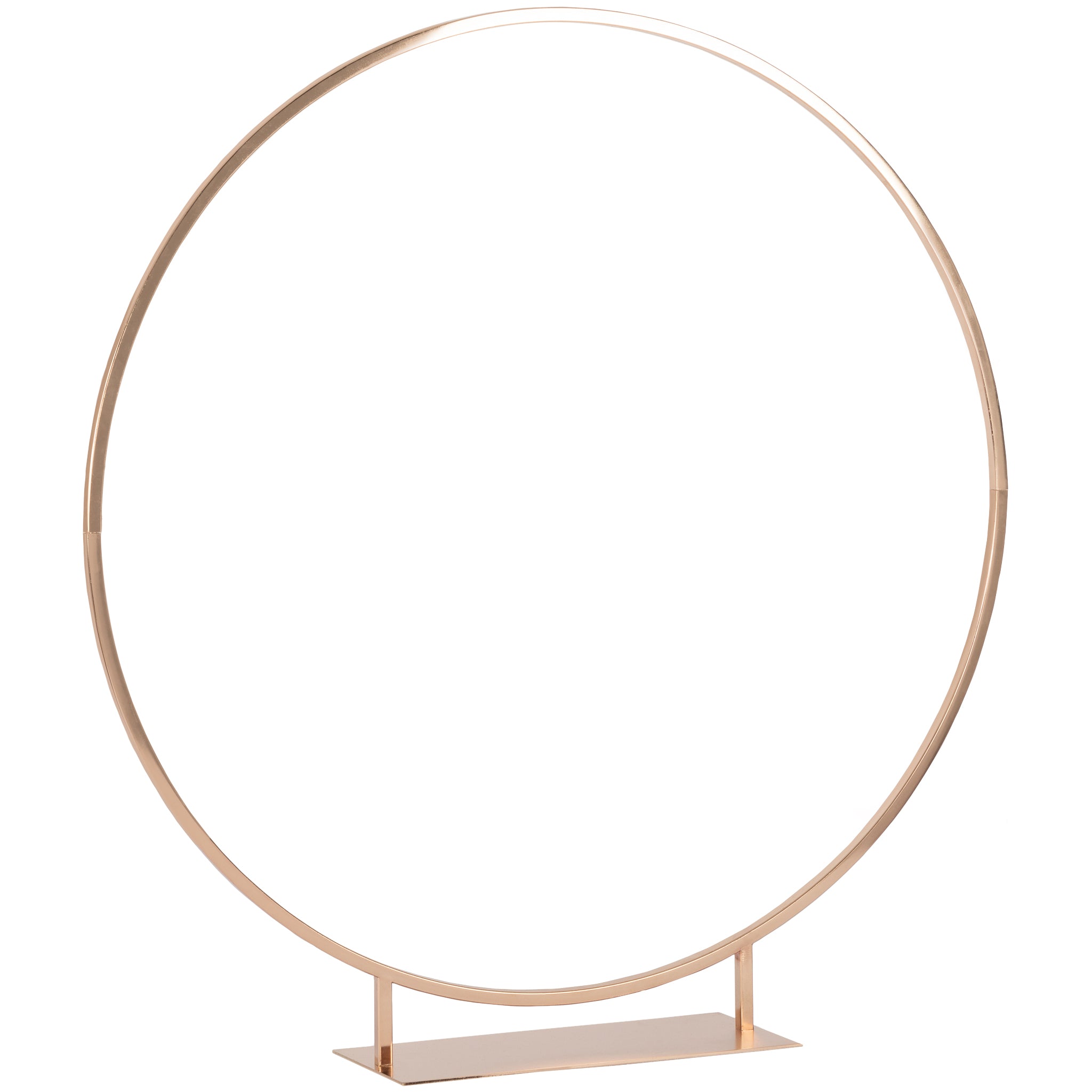 2 Pack Gold Metal Round Arch Hoop Tabletop Decor Centerpiece - 32 Inch Diameter for Wedding, Party, Home & Office Decoration