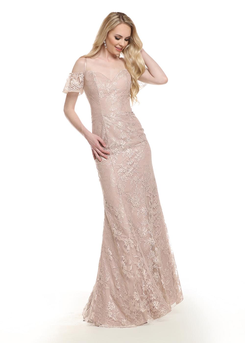 Elegant 80154 Bridesmaid Dress for Wedding Party - Try at Home Comfort - Perfect for Bridal Showers, Rehearsal Dinners & Formal Events