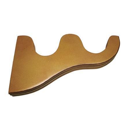 2 Inch Drapery Pole Double Bracket - Heavy Duty Curtain Rod Brackets for Window Treatments, Home Decor, and DIY Projects - Perfect for Living Room, Bedroom, and Office Use