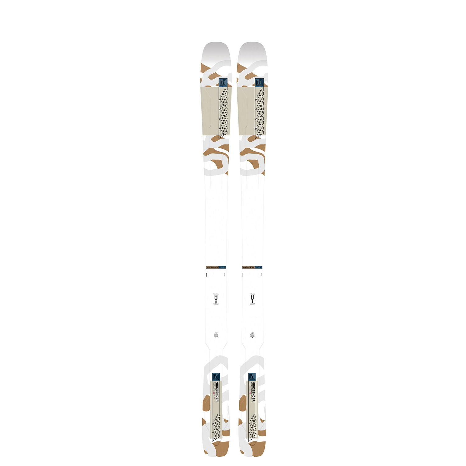 **K2 Mindbender 89Ti Women's Skis - All-Mountain Performance for Powder, Groomers & Backcountry - Perfect for Advanced Skiers**