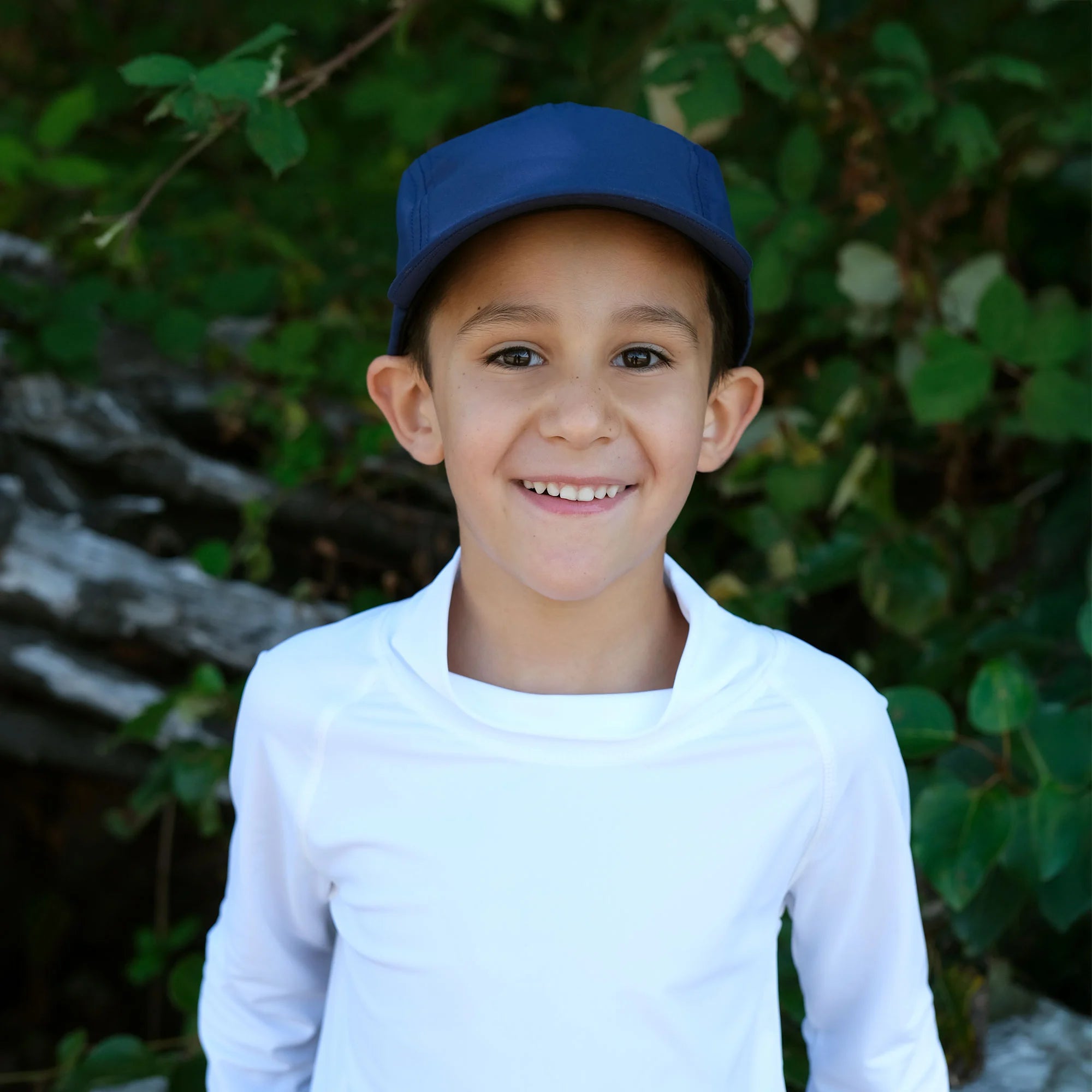 Jan & Jul Navy Five Panel SunLite Hat - UPF 50+ UV Protection for Kids & Toddlers - Perfect for Beach, Outdoor Play & Summer Activities