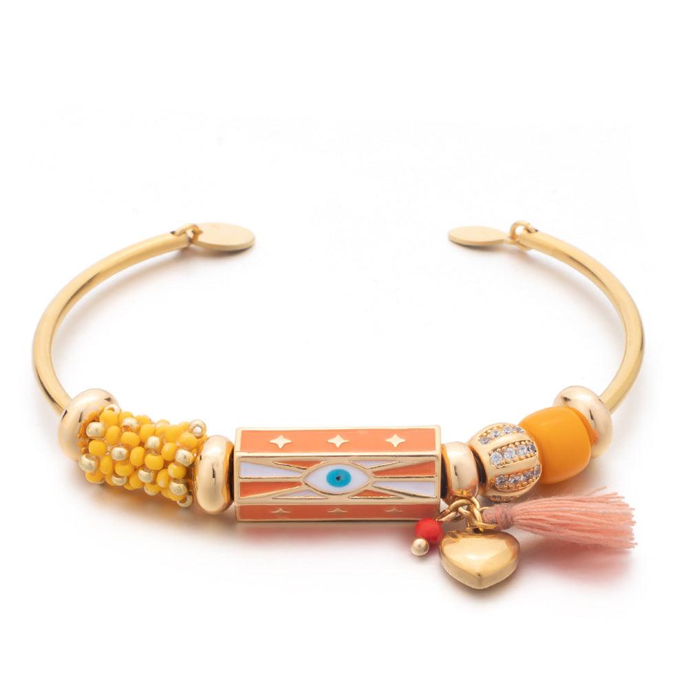 Trendy European & American Couple Bracelets - Matching Love Bracelets for Couples - Perfect for Anniversaries, Valentine's Day & Romantic Gifts