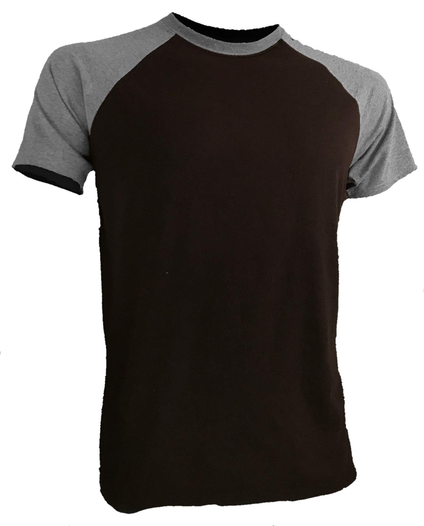 Big and Tall Men's Heavyweight Raglan Baseball Short Sleeve T-Shirts - Comfortable Relaxed Fit Casual Shirts for Everyday Wear, Sports & Outdoor Activities