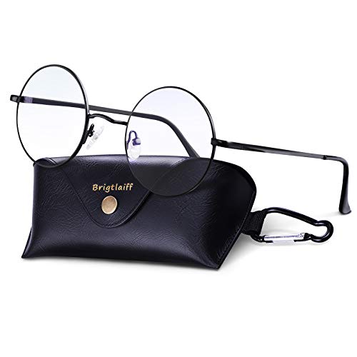 A. Black Frame With Glasses Case