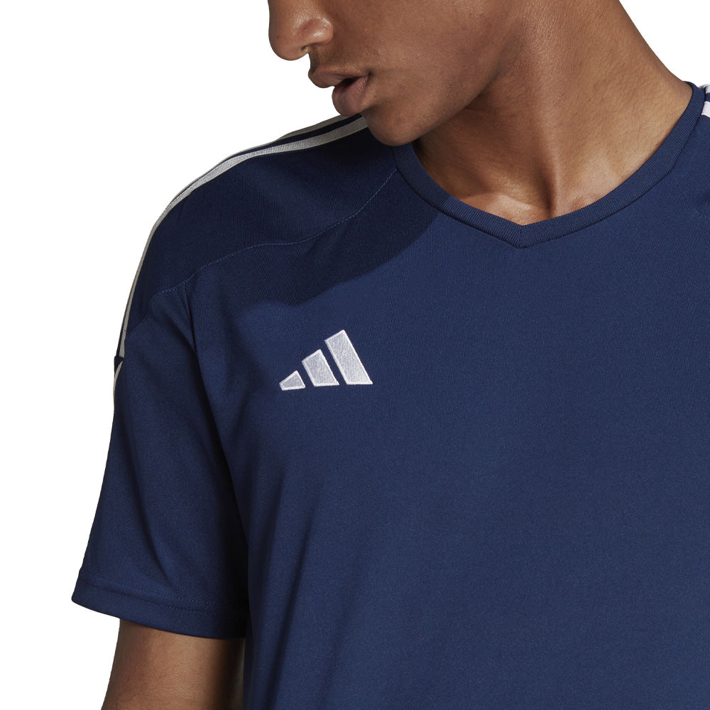 Adidas Tiro 23 League Soccer Jersey for Men - Navy/White - Performance Training & Match Jersey for Football Players