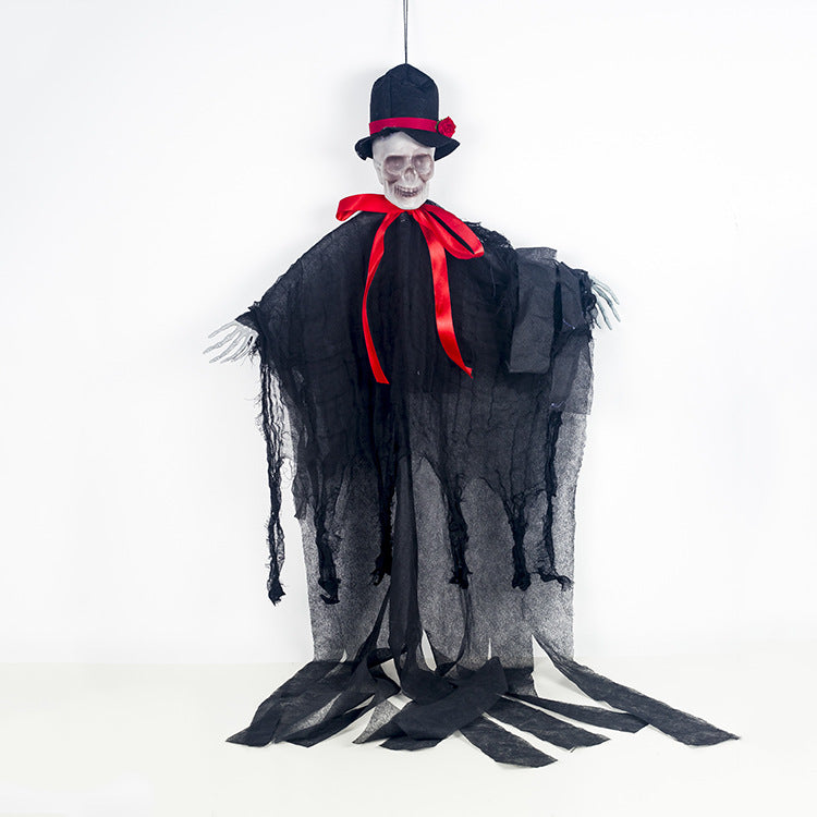 Spooky Halloween Ghost Festival Decorations - Scary Atmosphere Props for Haunted House & Party Decor