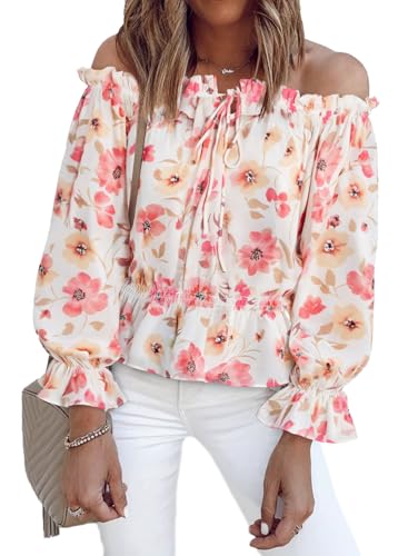 Floral Print White-2