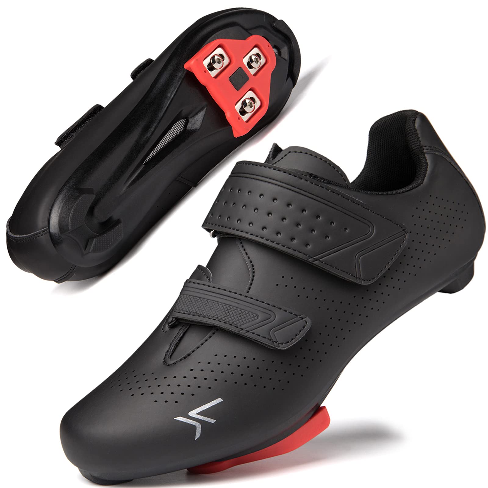 ULTIANT Men's & Women's Road Bike Cycling Shoes - SPD/SPD-SL Compatible for Peloton, Indoor & Outdoor Cycling, Spin Class, Training & Exercise - Lightweight & Breathable for Long Rides