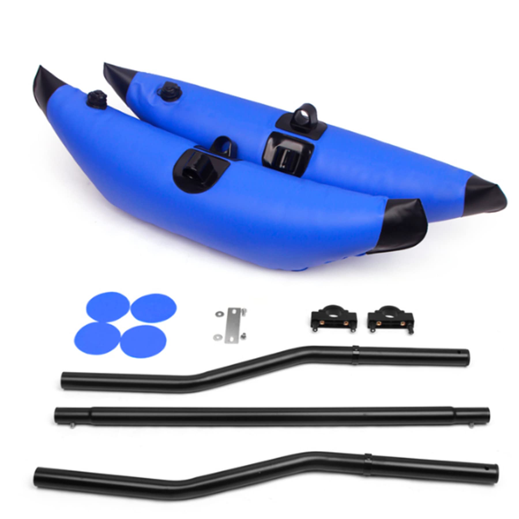 2Pcs Inflatable Kayak Stabilizer Outrigger Kit - 101cm Aluminum Alloy Rod & PVC Float Buoy for Canoe Fishing Accessories | Perfect for Kayak Fishing, Stand-Up Paddle Boarding & Water Sports Safety