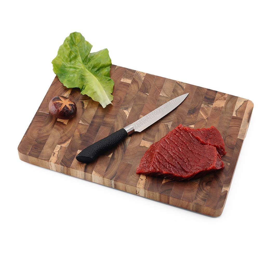 Premium Acacia Wood Cutting Board 14x9x1 Inch - Extra Large Kitchen Chopping Board with Handles, Durable Serving Tray for Meat, Cheese, Pasta & Vegetables | Perfect for Food Prep, Entertaining & Holiday Serving