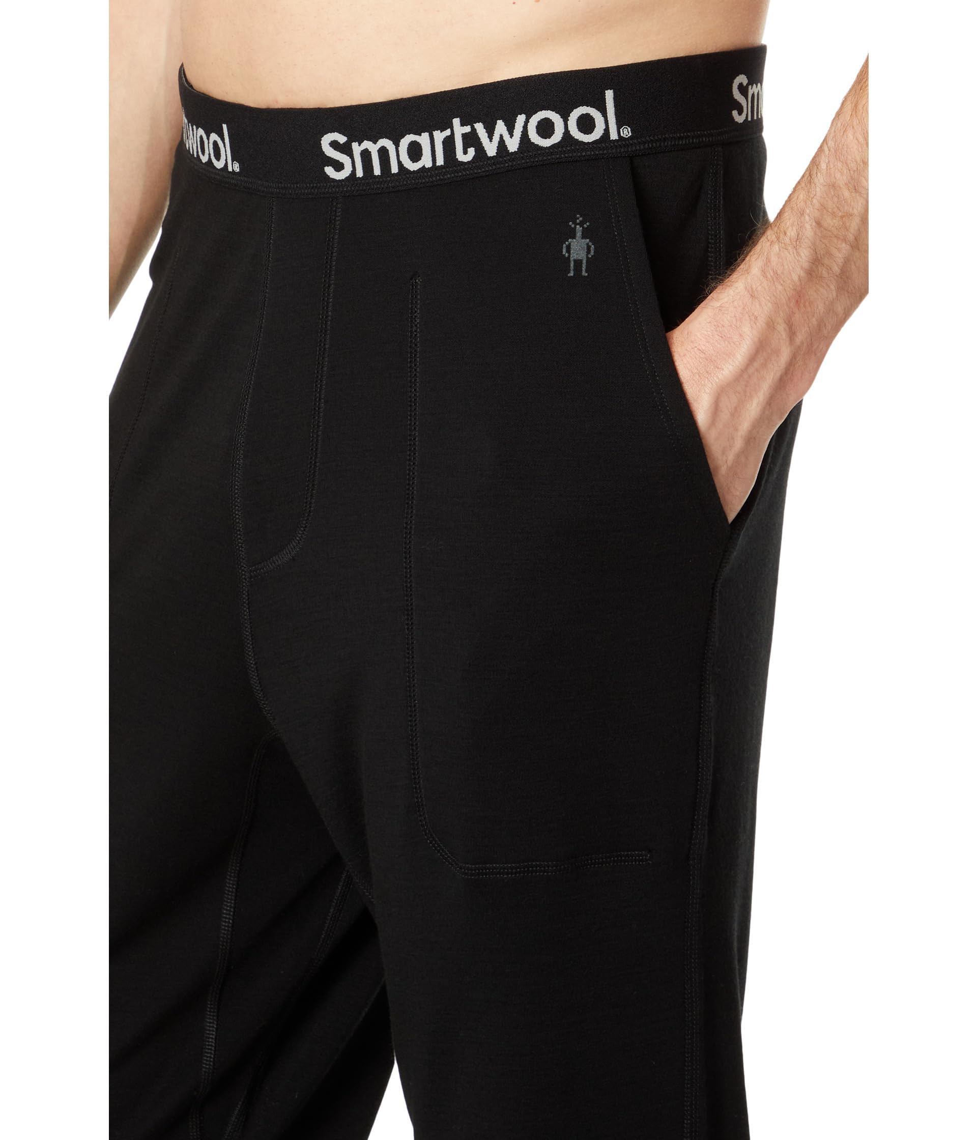 Smartwool Thermal Merino Wool Jogger Pants for Men & Women - Regular Fit Winter Base Layer for Hiking, Skiing & Outdoor Activities