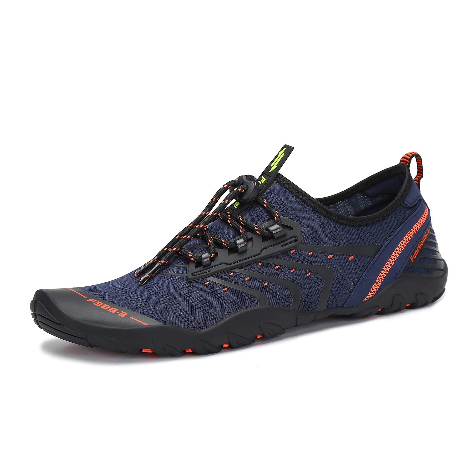 Women's Quick-Dry Barefoot Water Shoes for Swimming, Diving, Kayaking & Surfing - Lightweight Aqua Shoes for Beach, Pool & Water Sports Activities